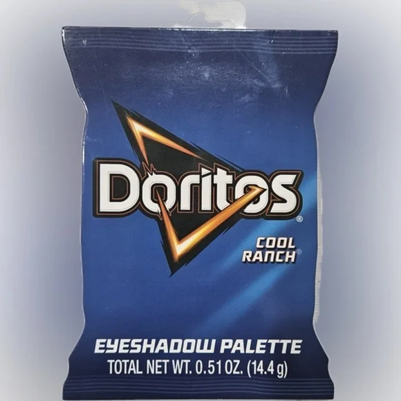 Doritos Cool Ranch Eye Shadow Palette 12 Colors Tortilla Chip Shades Makeup - Picture 7 of 7